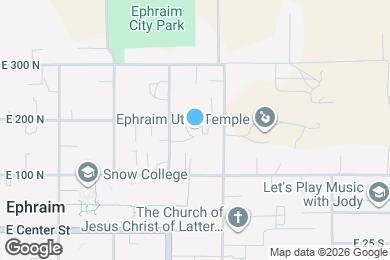 Map image of the property - 320 E 200 N