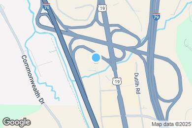 Map image of the property - Furnished Studio-Pittsburgh - Cranberry - I-76