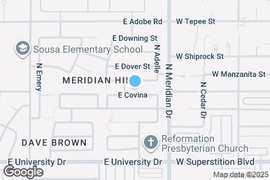 Map image of the property - 11512 E Covina