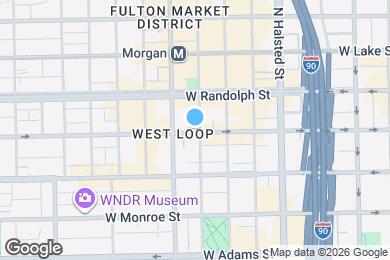 Map image of the property - 948 W Washington Blvd