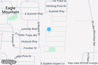 Map image of the property - 2348 S Wild Horse Way