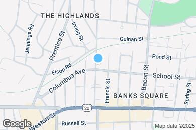 Map image of the property - 79 Hammond St