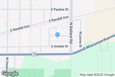 Map image of the property - 1801 Silvercrest Dr