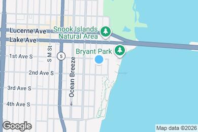 Map image of the property - 114 S Lakeside Dr