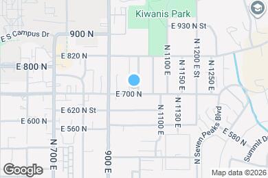 Map image of the property - 707 N 1000 E St