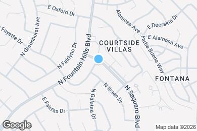 Map image of the property - 14612 N Saguaro Blvd