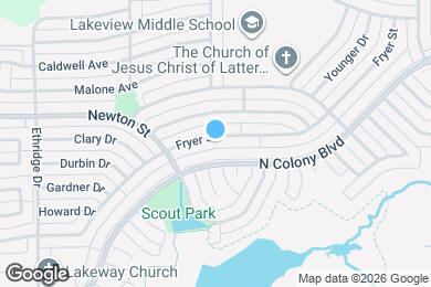 Map image of the property - 4233 Fryer St