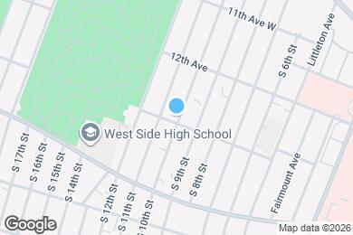 Map image of the property - 391 13th Ave