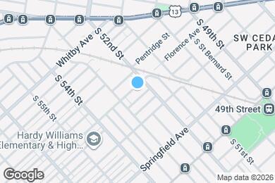 Map image of the property - 5216 Florence Ave