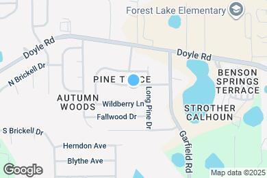 Map image of the property - 1381 Broken Pine Rd