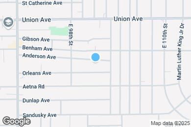 Map image of the property - 10016 Anderson Ave