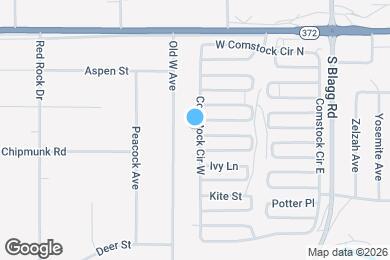 Map image of the property - 1240 S Comstock Cir W