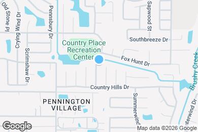 Map image of the property - 15715 Country Lake Dr