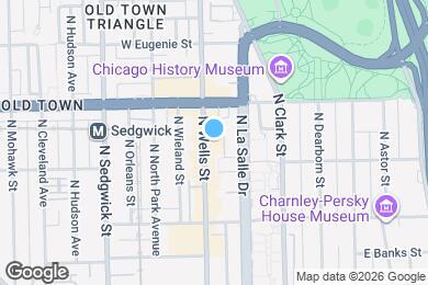 Map image of the property - 1531 N Wells St