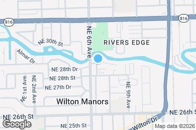 Map image of the property - 608 NE 29th Dr