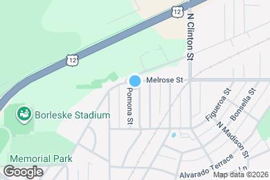 Map image of the property - 1040 Pomona St