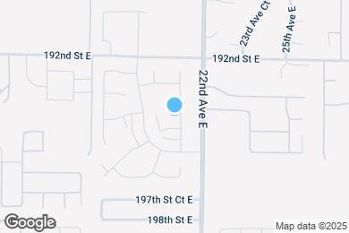 Map image of the property - 19416 21st Ave Ct E