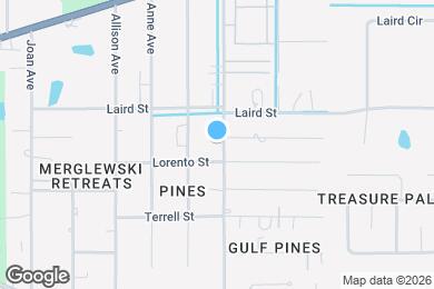 Map image of the property - 2526 Laurie Ave