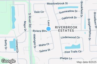 Map image of the property - 1313 Lasser Dr