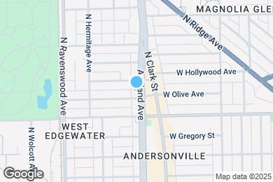 Map image of the property - 5638 N Ashland Ave