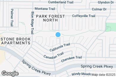 Map image of the property - 6407 Chinaberry Trail