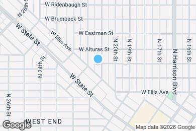 Map image of the property - 819 N 21st St