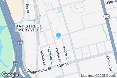 Map image of the property - 4300 Horton St