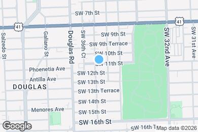 Map image of the property - 3534 SW 11th St