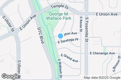 Map image of the property - Updated 4-Bedroom Home in DTC – Vaulted Ce...