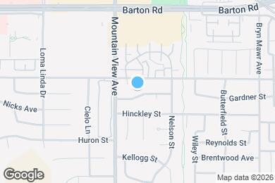 Map image of the property - 25770 Mariposa St