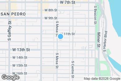 Map image of the property - 384 W 12th St