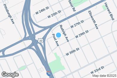 Map image of the property - 2717 Post Ave