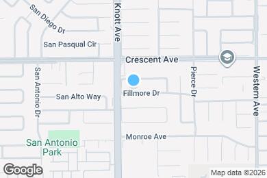 Map image of the property - 7061 Fillmore Dr