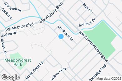 Map image of the property - 635 Ridgehill Dr