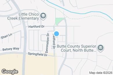Map image of the property - 1835 Bedford Dr