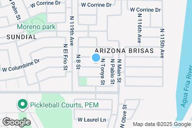 Map image of the property - 11808 W Bloomfield Rd