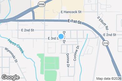 Map image of the property - 2144 E 3rd St