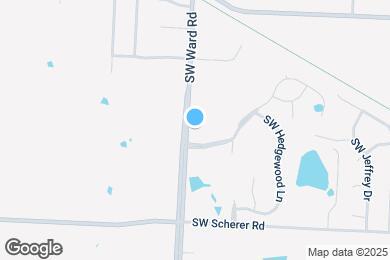 Map image of the property - 1450 SW Winthrop Dr