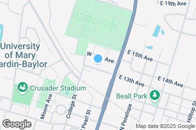 Map image of the property - 133 W 13th Ave