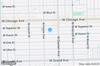 Map image of the property - 2034 W Huron St