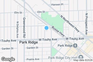 Map image of the property - 103 N Clifton Ave