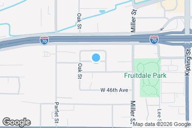 Map image of the property - 10630 W 47th Pl