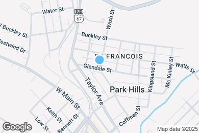 Map image of the property - 500 Glendale St