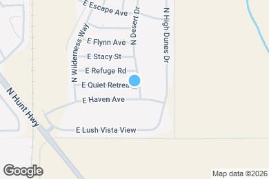 Map image of the property - 6817 E Quiet Retreat