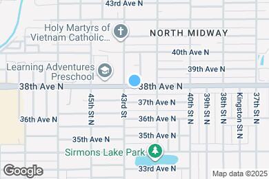 Map image of the property - 4220 38th Ave N