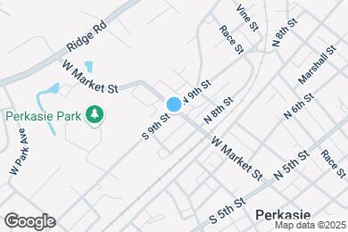 Map image of the property - 820 W Market St