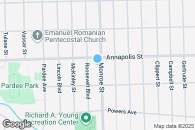 Map image of the property - 4632 Monroe St