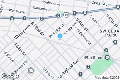 Map image of the property - 902 S 51st St