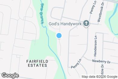 Map image of the property - 3105 Esquire Dr