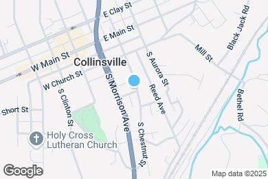 Map image of the property - 307 S Chestnut St